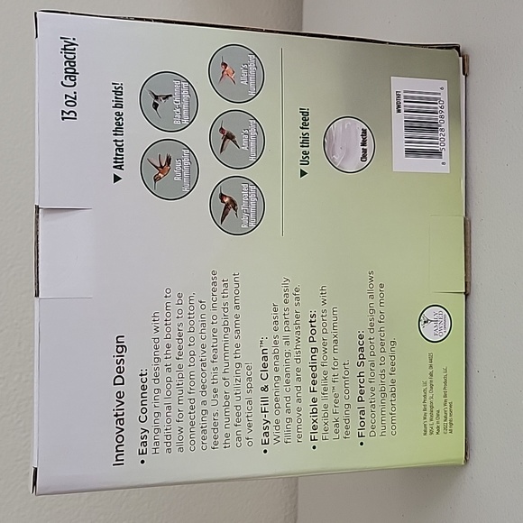 New in a box Hummingbird  Feeder. - Picture 4 of 4